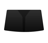 MZHIJIEDM Visera del Parabrisas del Coche para Tesla Model 3/Model Y/Model S/Model X 2000-2019 2020 2021 2022 2023 2024, Parasol para Parabrisas Delantero Protección UV Accesorios Coche,Black