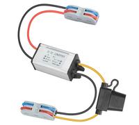 MZHOU convertidor de Voltaje DC/DC 10V-72V a 5V 5A 25W MAX, 12V/24V/36V/48V/60V a 5V Voltaje Bucks con Cables de conexión rápida, convertidor DC/DC, Adaptador de Corriente, regulador de Voltaje