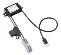 MZHOU Convertidor de Voltaje de DC 12V/24V a 5V 3A USB-C Buck Converter