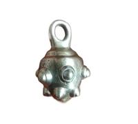 MZICXV Colgante de Cabeza de maza de latón, empuñadura de Fitness Estilo Arma fría, artículo de colección de Estilo histórico, Herramienta Resistente for aliviar el estrés, latón Macizo.