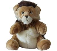 MZICXV Simulación de pequeño león, marioneta de Mano, Juego for Padres e Hijos, Accesorios de educación temprana, ventrílocuo Animal, Juguete de Peluche, Regalo de compañía Suave y Lindo