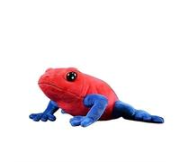 MZICXV Simulation Series Strawberry Poison Dart Plush Toy Animal Doll Soft and Cute Companion Gift Home Decoration