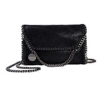 MZKJ.Com Bolso pequeño casual para mujer, bolso de hombro hecho a mano, bolso de cadena, para el día de San Valentín, Navidad, regalo del día de, Black