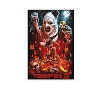 MZKSUERS Póster decorativo de Art of Terrifier 2 para pared, lienzo y arte impreso, moderno, decoración de dormitorio familiar, 40 x 60 cm