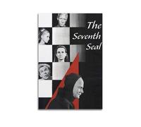MZKSUERS Póster decorativo de la película The Seventh Seal (30 x 45 cm)