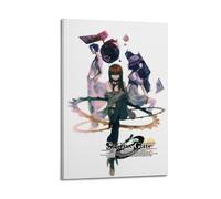MZKSUERS Steins;Gate - Póster decorativo de anime de serie de televisión 1 póster decorativo para pared e imagen artística moderna para decoración de dormitorio familiar, 60 x 90 cm