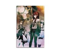 MZKSUERS Steins;Gate - Póster decorativo de anime para televisión, 40 x 60 cm