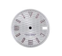MZMZM Esfera de 28,5 mm emparejada con punteros Caja de Reloj Land-Dweller Brillo Verde(Top 10.Sky Blue)