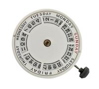 MZMZM Mecanismo de Reloj día-Fecha con Semana a Las 12:00/Fecha a Las 3:00 en Punto