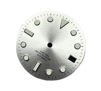 MZMZM Reloj con Esfera Plateada, Dorada, Negra, Azul y Gris, Ventana con Fecha Luminosa(Yellow)
