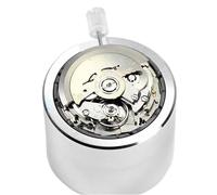 MZMZM Reloj mecánico automático con Fecha Negra, reparación de Mods de Esfera, relojero(Black at 3.8)