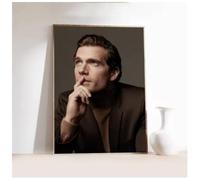 MZOwallpaper Poster De Henry Cavill Retrato Del Actor Fotos Imágenes Decoración De Pared Para Cafetería Bar O Salón 50X70 Cm Sin Marco
