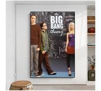 MZOwallpaper Poster De La Serie The Big Bang Theory Cuadro Decorativo Para Pared Ideal Para Sala De Estar Bar Cafetería O Decoración Del Hogar 50X70 Cm Sin Marco