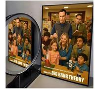 MZOwallpaper Poster De La Serie The Big Bang Theory Cuadro Decorativo Para Pared Ideal Para Sala De Estar Bar Cafetería O Decoración Del Hogar 50X70 Cm Sin Marco