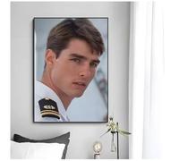 MZOwallpaper Poster De Tom Cruise Estrella De Cine Actor Cuadro Pintado Sobre Lienzo Arte De Pared Imagen Para Sala De Estar Habitación De Niño Decoración Del Hogar 50X70 Cm Sin Marco