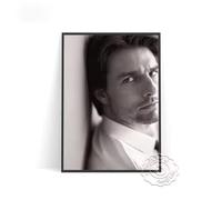 MZOwallpaper Poster De Tom Cruise Estrella De Cine Actor Cuadro Pintado Sobre Lienzo Arte De Pared Imagen Para Sala De Estar Habitación De Niño Decoración Del Hogar 50X70 Cm Sin Marco