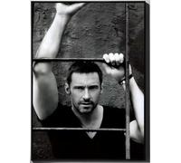 MZOwallpaper Poster Pósteres Vintage De Hugh Jackman Retratos Fotos Imágenes Decoración De Cafeterías Bares Y Hogares 50X70 Cm Sin Marco