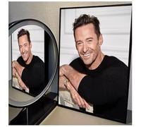 MZOwallpaper Poster Pósteres Vintage De Hugh Jackman Retratos Fotos Imágenes Decoración De Cafeterías Bares Y Hogares 50X70 Cm Sin Marco