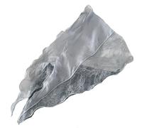 MZPOZB Bufanda Triangular de flores encaje, diadema fina bordada for el cabello, bufanda for cuello, pañuelo for la cabeza con foto viaje(LIGHT BLUE)