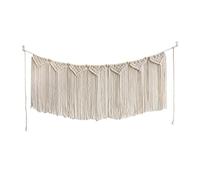 MZPOZB Handwoven Cotton Rope Tapestry Home Decor Creamy-White Wall Hanging Decoration Art Christamas