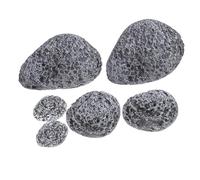 MZPOZB Piedras De Imitación 6pcs Artificial Stones Realistic Fake Rocks For Garden Miniatures Fairy Gardens Craft Projects