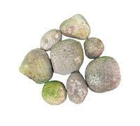 MZPOZB Piedras De Imitación 8Pcs Artificial Rocks Foam Versatile Stone Landscaping Miniature For Indoor Fairy Garden Yard(Grey)