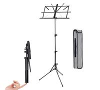 MZQMK Atril portátil de aleación de Aluminio Ultraligero Que se Puede Levantar y Plegar, Atril móvil for Aula, Concierto, Iglesia, con Paquete de Embalaje, 435 g