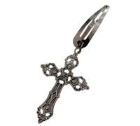 MZRAN 1 par de horquillas para el pelo estilo gótico, pinzas laterales Y2K Hot Girls Cool Horquillas para el pelo femenino, accesorios de regalo