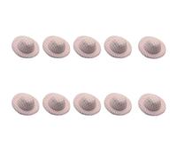 MZRAN 10 sombreros de tela suave sin terminar de 5,8 cm, sombreros sin pintar para niños y adultos, hechos a mano, accesorios de costura, tamaño de cabeza ajustable