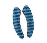 MZRAN 2 fundas para asientos de inodoro de felpa suave, diseño adhesivo, para una fácil instalación y extracción, se adapta a la mayoría de alfombrillas adhesivas