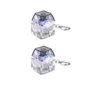 MZRAN 2 probadores de interruptores ABS con clics mecánicos y luces coloridas, juguete de sonido