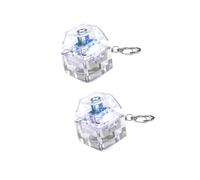 MZRAN 2 probadores de interruptores ABS con clics mecánicos y luces coloridas, juguete de sonido