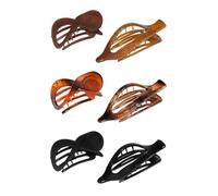 MZRAN 6lots - Pinza creativa para el pelo, divertida pinza para cola de caballo, estilo decorativo seguro adecuado para varias ocasiones