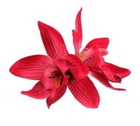 MZRAN Accesorios para el pelo de doble flor para niños y adultos, horquilla para el pelo de fiesta, adecuada para varias ocasiones de festivales