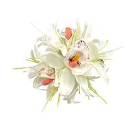 MZRAN Accesorios para el pelo de flores artificiales, accesorios florales para mujer, adecuados para bodas, fiestas y uso diario