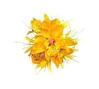 MZRAN Accesorios para el pelo de flores artificiales, accesorios florales para mujer, adecuados para bodas, fiestas y uso diario