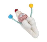 MZRAN Adorkable - Pinza para el pelo con diseño de payaso feo, antideslizante, bonita, fuerte sujeción, pasadores, herramienta para peinar el cabello
