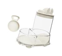 MZRAN Alimentador automático para roedores con estructura de cámara transparente visible, función de recarga fácil, dispensador de alimentos para hámster, dispositivo automático de alimentación para