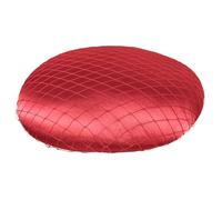 MZRAN Base de tocado de 15 cm para manualidades, accesorios para el cabello de boda, suministros de fabricación de sombreros de fiesta, fotografía de escenario, base de tocado, rosso, Talla única