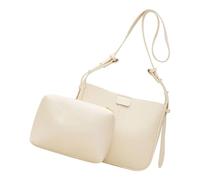 MZRAN Bolso de hombro para mujer, elegante bolso de piel sintética, bandolera de gran capacidad, bandolera de piel sintética de gran capacidad para uso diario, a, One Size