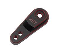 MZRAN Brazo servo de aluminio de ajuste general 25T de alta resistencia, parte de actualización simple, diseñado para control de precisión del vehículo servo brazo