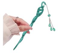 MZRAN Buyao - Palo de pelo antiguo con flecos para decoración de pelo femenino, elegante accesorio para el cabello chino
