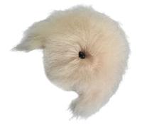 MZRAN Cabeza de perro realista para práctica de pelo sintético para mascotas, para el aseo de perros, entrenamiento escolar y técnicas de peinado, accesorios de peluquería para mascotas, cabeza de