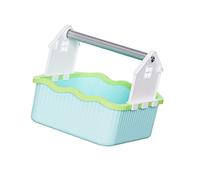 MZRAN Colector de residuos aviar adjunto a jaula para desarrollar hábitos de orinal y controlar la estación de inodoro de entrenamiento para ir al baño