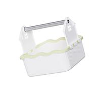 MZRAN Colector de residuos aviar adjunto a jaula para desarrollar hábitos de orinal y controlar la estación de inodoro de entrenamiento para ir al baño