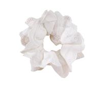 MZRAN Coleteros de encaje para el cabello para mujer, anillos elásticos para el cabello, cinta para el pelo estética, coletero para el pelo