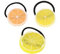 MZRAN Coleteros para el pelo de frutas para mujer, anillos elásticos para el pelo, cinta para el pelo, coletero estético