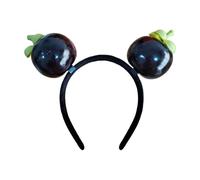 MZRAN Cómoda diadema con temática de frutas y verduras para niños, adolescentes y adultos, ideal para uso diario y accesorios de fiesta