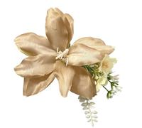 MZRAN Cómoda pinza de resina para el pelo, diseño de flores, decoración única para el cabello para mujer, añade un toque de elegancia a cualquier atuendo