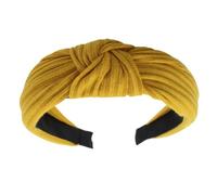 MZRAN Diadema ancha anudada para mujeres y niñas, diseño simple, diadema trenzada de calavera alta para uso diario